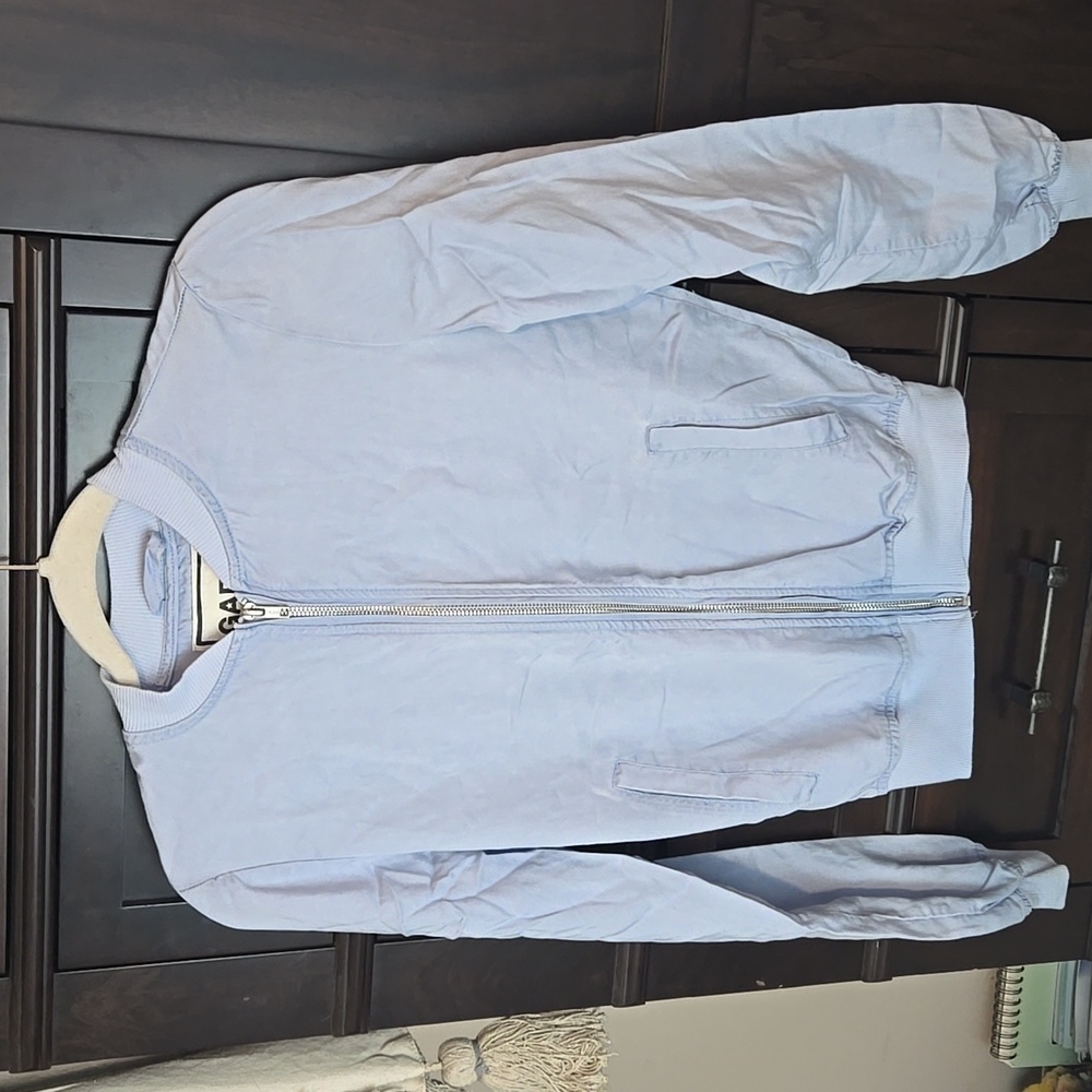 GARAGE light Blue Light Weight Jacket XS